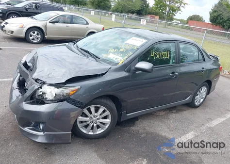 2010 Toyota Corolla S from USA, damaged, VIN 2T1BU4EE3AC455005